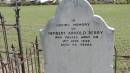 
Herbert Arnold BERRY
d: 14 Jun 1949 aged 86

Isabella Mary BERRY
d: 25 Nov 1943 aged 74

Banana Cemetery, Banana Shire
