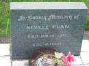 
Neville KLAN,
died 14 Jan 1961 aged 18 years;
Barney View Uniting cemetery, Beaudesert Shire
