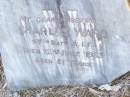 
Charles WARD, husband,
died 22 June 1925 aged 51 years;
Beerburrum Cemetery, Caloundra
