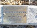 
Allan TOWNER, 1924 - 1994;
Allan Claude TOWNER,
1924 - 20 Jan 1994,
missed by Joy;
Beerburrum Cemetery, Caloundra

