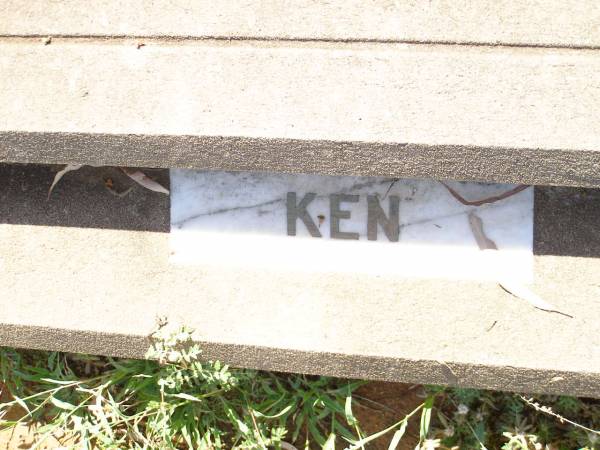 Thomas John Kennedy (Ken) ANDREW,  | son of Hugh & Gladys,  | died 28 Nov 1974 aged 21 years;  | Bell cemetery, Wambo Shire  | 