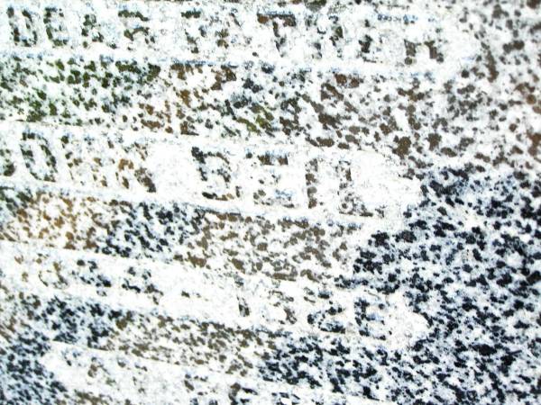 John BEIL,  | father,  | 1844 - 1926;  | Bell cemetery, Wambo Shire  | 