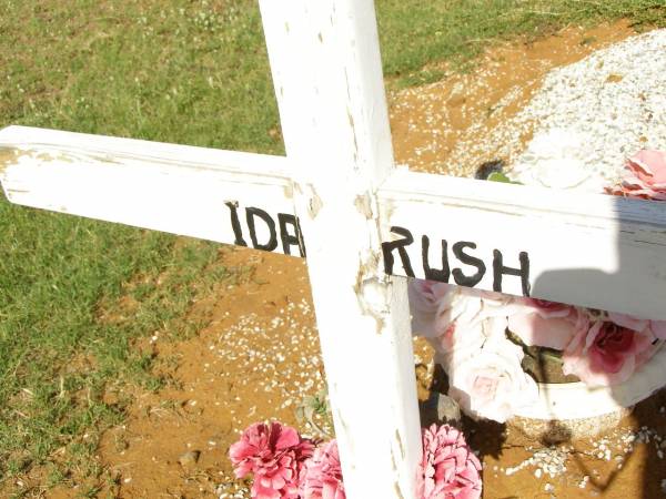 Ida Merle RUSH;  | Bell cemetery, Wambo Shire  | 