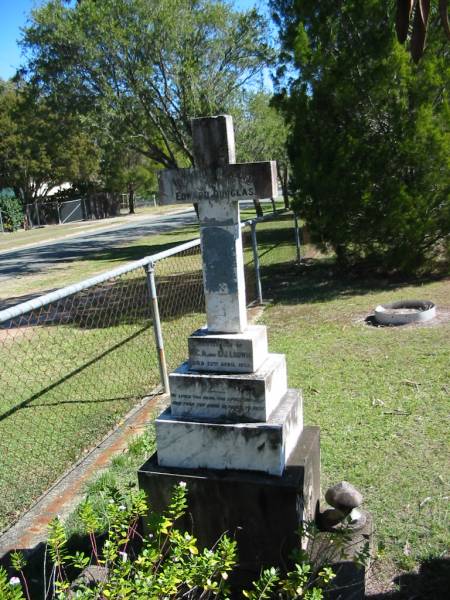 Edward Douglas  |   | C.A and E L LUDWIG?  | died 22 April 1923  |   | Bethania Lutheran Church, Bethania, Gold Coast  | 