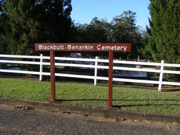 Blackbutt-Benarkin cemetery, South Burnett Region  | 