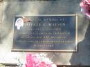 
Jeffrey G. MAYSON,
9-8-1943 - 15-5-2002,
loved by wife Pip, daughters, sons-in-law, grandchildren;
Blackbutt-Benarkin cemetery, South Burnett Region
