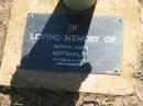 
Mervyn James HOFFSCHILDT,
14-1-1925 -4-7-2003;
Blackbutt-Benarkin cemetery, South Burnett Region
