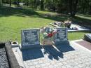 
Frederick R. (Fredie) SUTCLIFFE,
son brother,
died drowning accident 29 Dec 1957 aged 18 years,
sister Narelle,
nephews Shaun & Grant;
Douglas F. GENRICH,
husband son brother,
died 29 Dec 1957 aged 31 years;
Blackbutt-Benarkin cemetery, South Burnett Region
