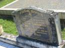 
William JONES,
father,
died 22 Feb 1975 aged 74 years;
Edith Maude JONES,
wife mother,
died 11 June 1967 aged 69 years;
Blackbutt-Benarkin cemetery, South Burnett Region
