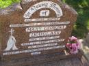 
Mary Georgina (Georgie) DOUGLASS,
mother grandmother great-grandmother,
died 7 July 1990 aged 99 years 10 months;
Blackbutt-Benarkin cemetery, South Burnett Region
