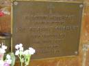 Ian George CHARLES,
husband,
died 9 June 1991 aged 76 years;
Bribie Island Memorial Gardens, Caboolture Shire
