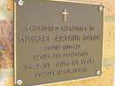 Michael Arthur CATON,
husband father grandfather,
died 29-4-98 aged 67 years;
Bribie Island Memorial Gardens, Caboolture Shire