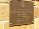 Lawrence Godfrey SHAW,
died 6 Sept 2002 aged 79 years;
Bribie Island Memorial Gardens, Caboolture Shire