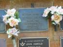 Thomas HARVEY, died 28 Nov 1991 aged 79 years; Bribie Island Memorial Gardens, Caboolture Shire 