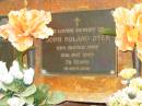 John Roland DYER,
died 13 May 1995 aged 78 years;
Bribie Island Memorial Gardens, Caboolture Shire