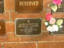 Douglas COWPER,
died 19 Dec 1995 aged 88 years;
Bribie Island Memorial Gardens, Caboolture Shire