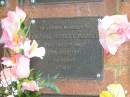 
George Robert SCORER,
died 29 July 1991 aged 74 years;
Bribie Island Memorial Gardens, Caboolture Shire
