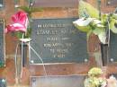 Stanley BALMER,
died 10 April 1987 aged 72 years;
Bribie Island Memorial Gardens, Caboolture Shire
