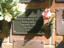 
George Edward BOARD,
died 5 April 1998 aged 79 years;
Bribie Island Memorial Gardens, Caboolture Shire
