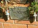 Dorothy Evelyn MADDOX,
died 9 Aug 1982 aged 82 years;
Bribie Island Memorial Gardens, Caboolture Shire