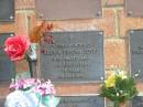Alexia Evelyn COYLE,
died 6 Aug 1991 aged 75 years;
Bribie Island Memorial Gardens, Caboolture Shire
