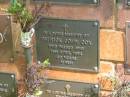 Patrick John COX,
died 16 April 1994 aged 60 years;
Bribie Island Memorial Gardens, Caboolture Shire