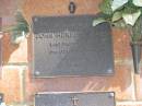 John Herbert WARD,
died 5 Oct 1992 aged 73 years;
Bribie Island Memorial Gardens, Caboolture Shire