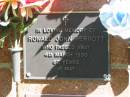 
Ronald John PERROTT,
died 4 March 1990 aged 62 years;
Bribie Island Memorial Gardens, Caboolture Shire
