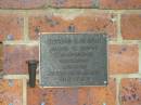 Jackson G.W. BRAY,
25-2-39 - 10-8-98,
wife Carolyn,
sons Anthony & Peter;
Bribie Island Memorial Gardens, Caboolture Shire