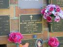 William Joseph Charles CATFORD,
died 23 July 2005 aged 82 years;
Bribie Island Memorial Gardens, Caboolture Shire