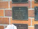 
Edna May FORD,
died 15 Oct 1980 aged 69 years;
Bribie Island Memorial Gardens, Caboolture Shire
