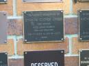 Graham George JACOB,
husband dad grandpop,
24-7-1936 - 29-6-1997;
Bribie Island Memorial Gardens, Caboolture Shire