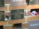 Eric Hargrave GEEVES, died 8 June 2000 aged 69 years; Bribie Island Memorial Gardens, Caboolture Shire 