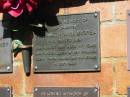 Elizabeth Ann MCCREA,
daughter,
died 16 Aug 1997 aged 47 years,
children Glenn, Tanya, Sharon & Katherine;
Bribie Island Memorial Gardens, Caboolture Shire