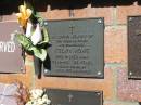 Kelvin HOWE,
husband father grandfather,
died 25-3-94 aged 56 years,
missed by wife & family;
Bribie Island Memorial Gardens, Caboolture Shire