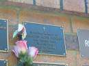 
William John FOWLER,
died 13 June 1999 aged 65 years;
Bribie Island Memorial Gardens, Caboolture Shire
