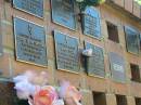 
Marie BLOM,
27-12-1900 - 24-12-1996,
daughters Pam, Carol, Brita & Sue;
Bribie Island Memorial Gardens, Caboolture Shire
