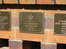J.F. ANDERSON,
died 4-3-2003 aged 82 years;
Bribie Island Memorial Gardens, Caboolture Shire