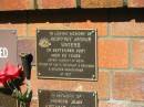 Geoffrey Arthur WATERS,
died 29 Sept 2001 aged 80 years,
husband of Beth,
father of Keith, Beverley & Raymond,
grandfather;
Bribie Island Memorial Gardens, Caboolture Shire