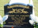 
William Tye PARCHERT,
24-1-98 - 24-10-99, aged 1 year 9 months,
son of Jay and Nicole,
brother to Zachary, Harrison, Isabella;
Apostolic Church of Queensland, Brightview, Esk Shire
