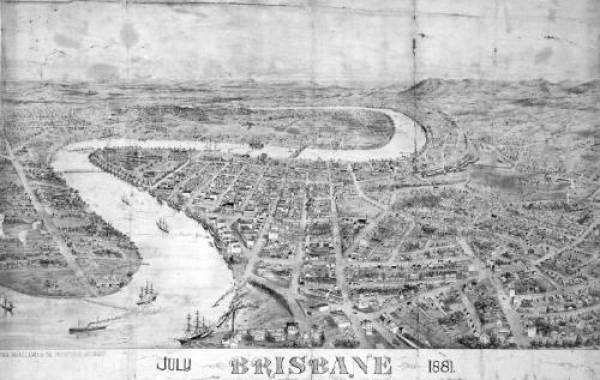 Brisbane 1881 - Martens  |   | 