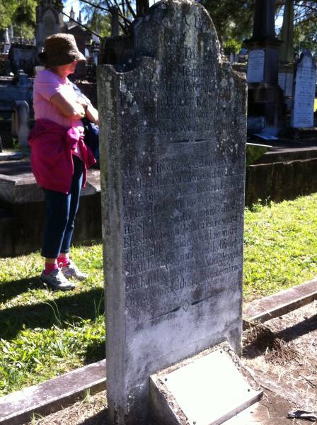 Peter McCAULEY  | (son of Peter McCAULEY  | drowned 5 Jan 1832  | aged 3 years and 3 months  |   | Brisbane General Cemetery (Toowong)  |   | 