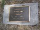 Wasily PIDWARKO, 1916 - 1961; Brookfield Cemetery, Brisbane 