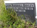 Jason Marshall BAYLEY, born 1-8-75 died 20-8-95 aged 20 years; Brookfield Cemetery, Brisbane 