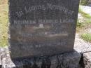 Norman Harold LOGAN, born 20 Nov 1884 died 12 Nov 1962; Brookfield Cemetery, Brisbane 