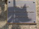 Don BRADY, 25-05-1932 - 4-05-2000; Brookfield Cemetery, Brisbane 
