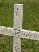 
John Alexander MCINTOSH,
1871 - 1942;
Brooweena St Marys Anglican cemetery, Woocoo Shire
