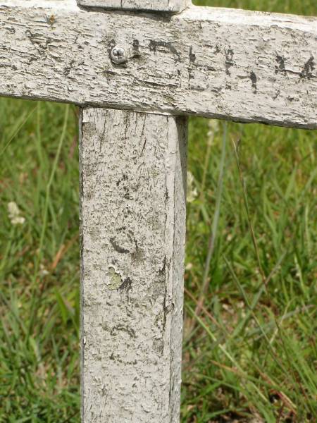 John Alexander MCINTOSH,  | 1871 - 1942;  | Brooweena St Mary's Anglican cemetery, Woocoo Shire  | 