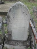 Cyril, infant son of J and C CORCORAN,
died 11 May 1918 aged 10 weeks 2 days;
Bryden (formerly Deep Creek) Catholic cemetery, Esk Shire