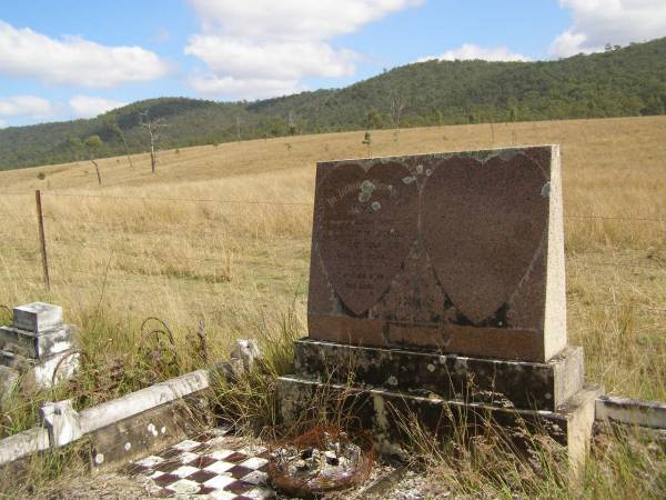 James DICKENS  | (husband of Florence May DICKENS)  | d: 21 Jul 1933, aged 70  | Fairview Cemetery, Bryden, Somerset Region, Queensland  |   |